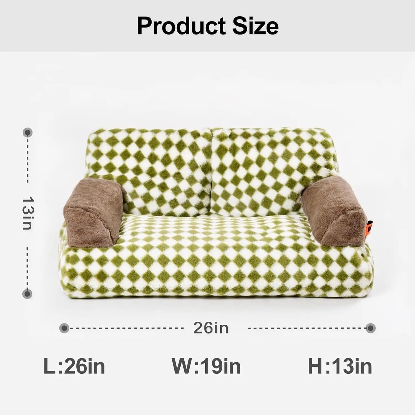 MEWOOFUNCN Pet Couch Bed Washable Cat And Dog Sofa For Pets