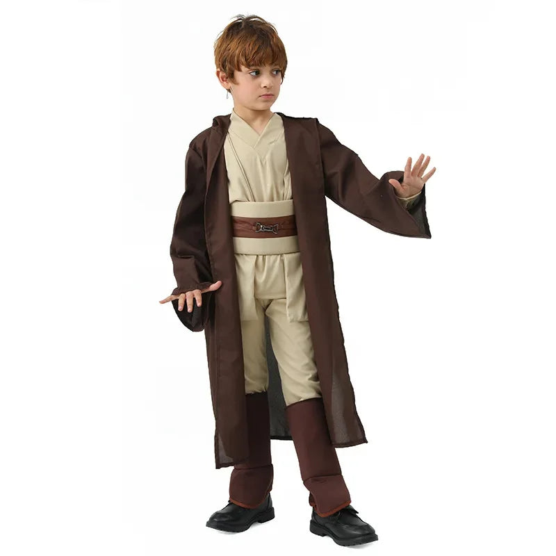Zhejiang Jedi Warrior Cosplay Coat Pants Cloak Unisex