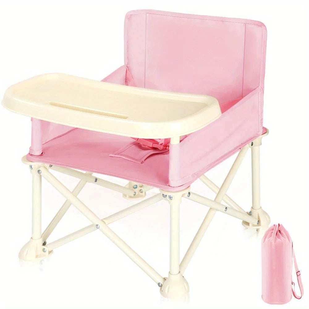 Ubravoo Stylish High Chair With Adjustable Footrest And Detachable Cushion