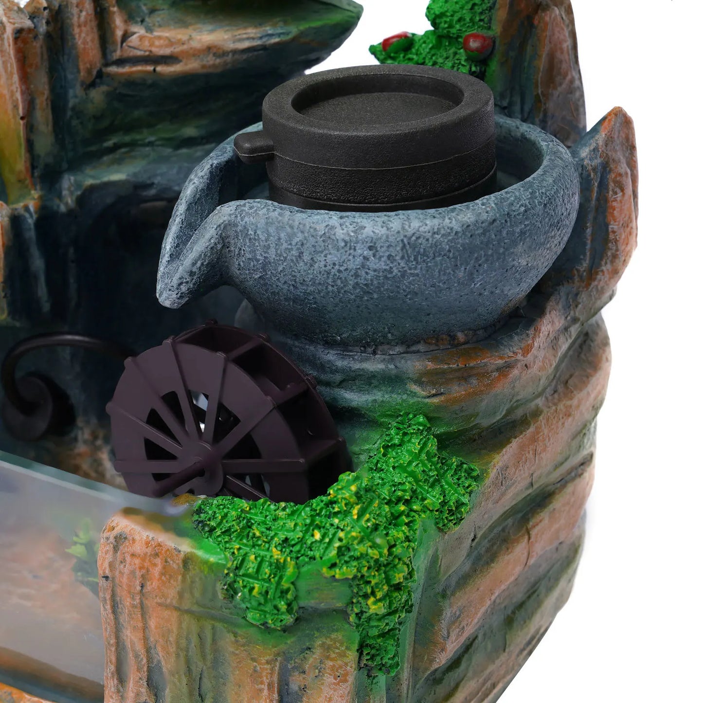 Hign-Concerned Bonsai Rock Water Fountain With LED Light