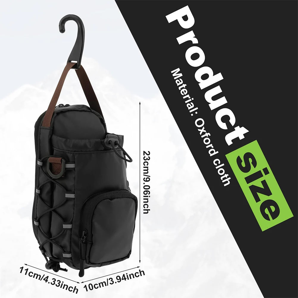 Magnetic Gym Bag With Water Bottle Holder Crossbody Carrier