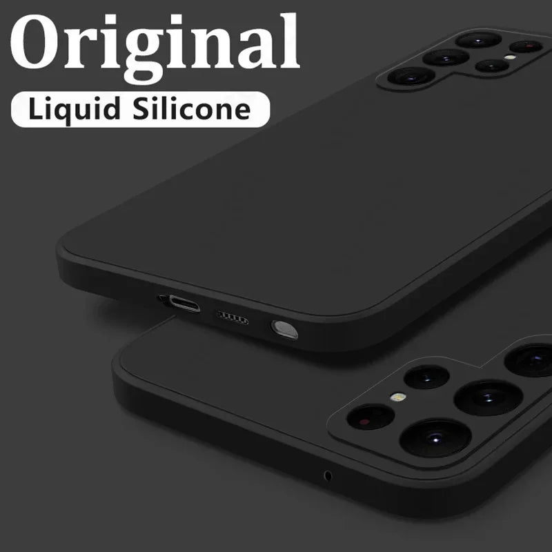 Design Shockproof Liquid Silicone Case For Samsung Galaxy