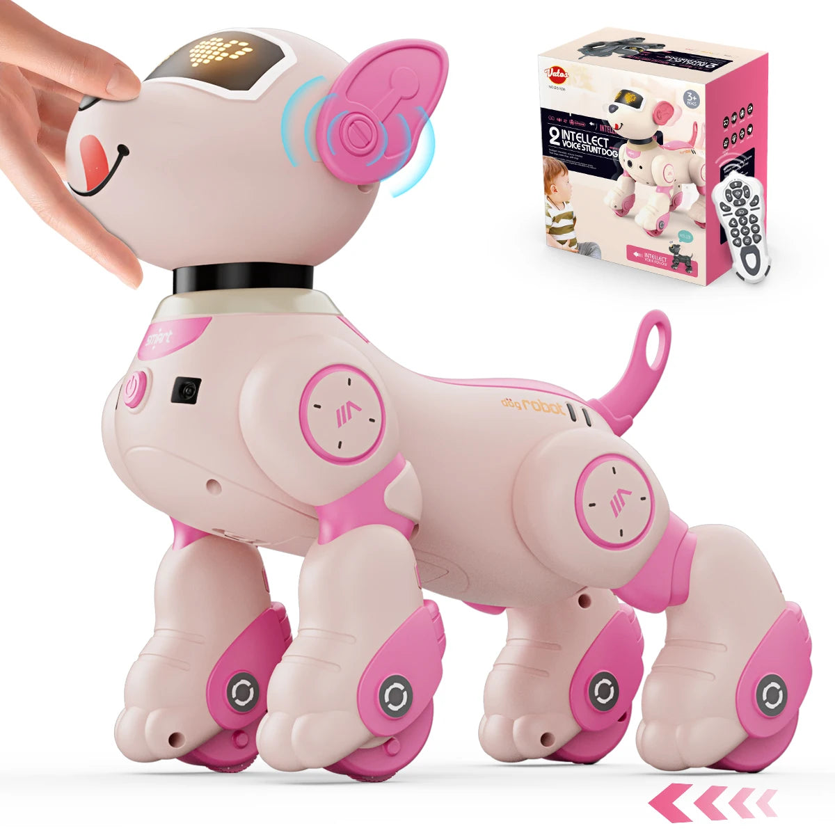 VATOS Robot Dog Toy Voice Remote Control Pet Puppy Kids