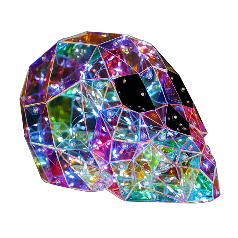 VKTECH LED Ghost Lights Halloween Night Light Figurines