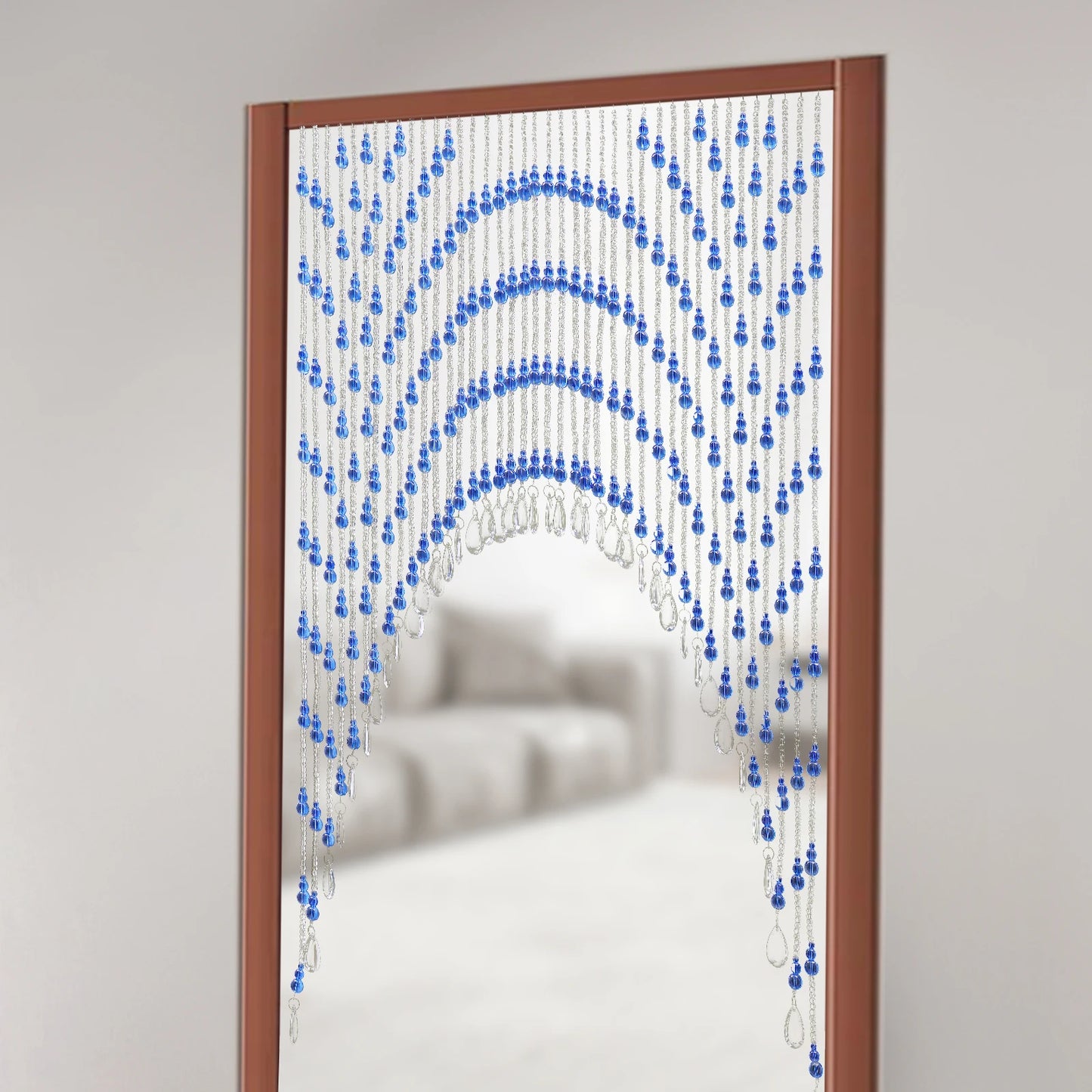 Hong Kong Beaded Curtain 40 Strings Glass Beads Door