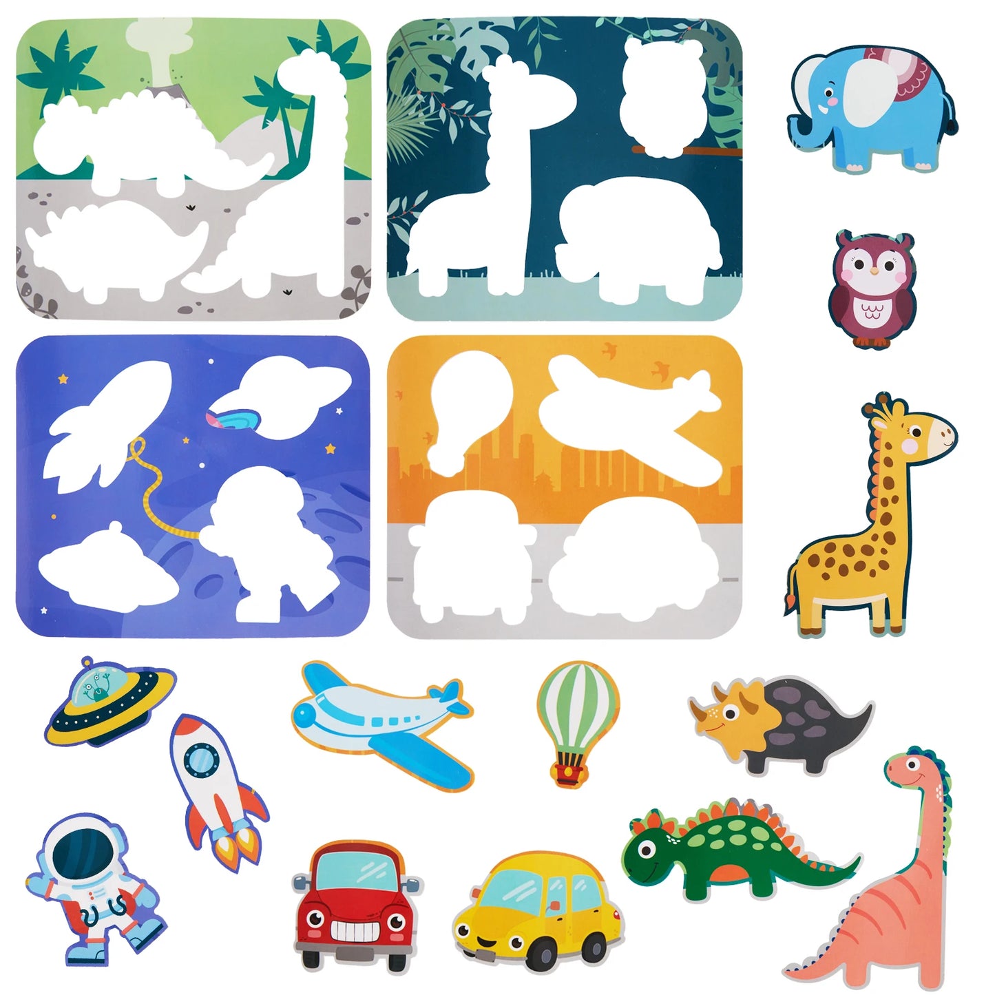 TWISTERCK LCD Writing Tablet 2 Pack Kids Doodle Boards