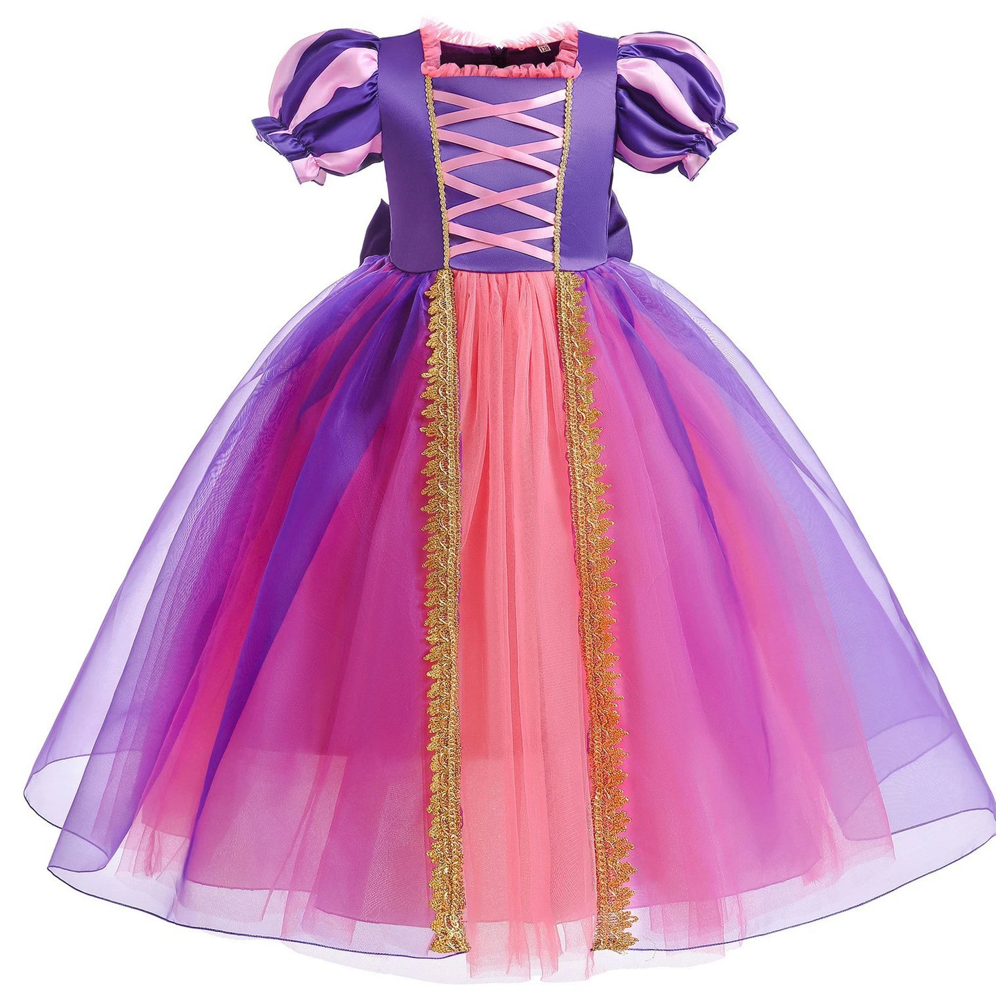 Girls Princess Rapunzel Dress For Parties Cosplay Costume