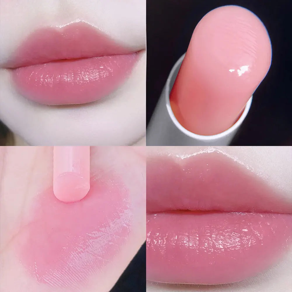 4-piece colored lipstick, long-lasting moisturizing, moisturizing, non discoloring, non staining cup, waterproof warm changing l