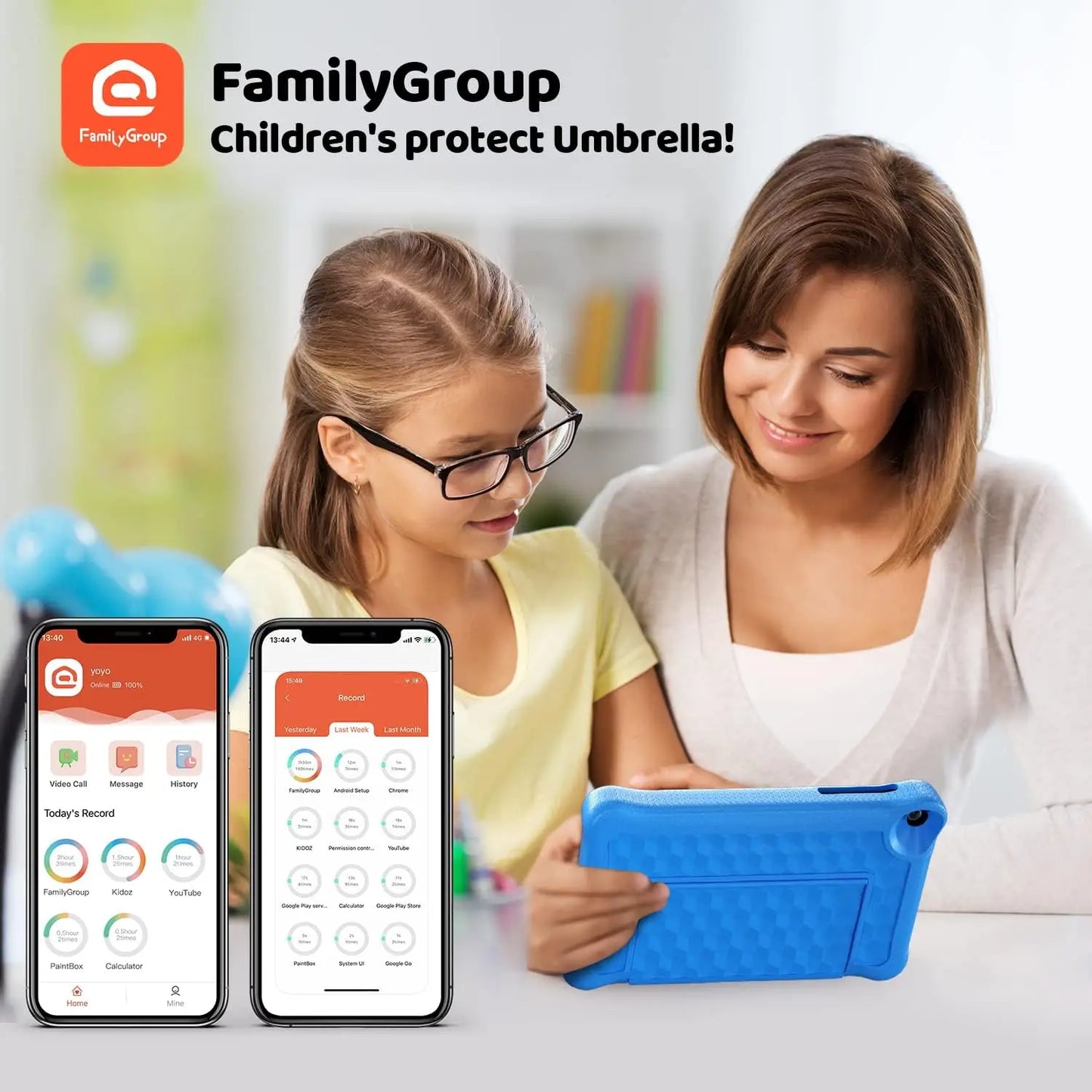 Bestskic Kid Tablet Android Quad Core 2GB RAM 32GB Storage