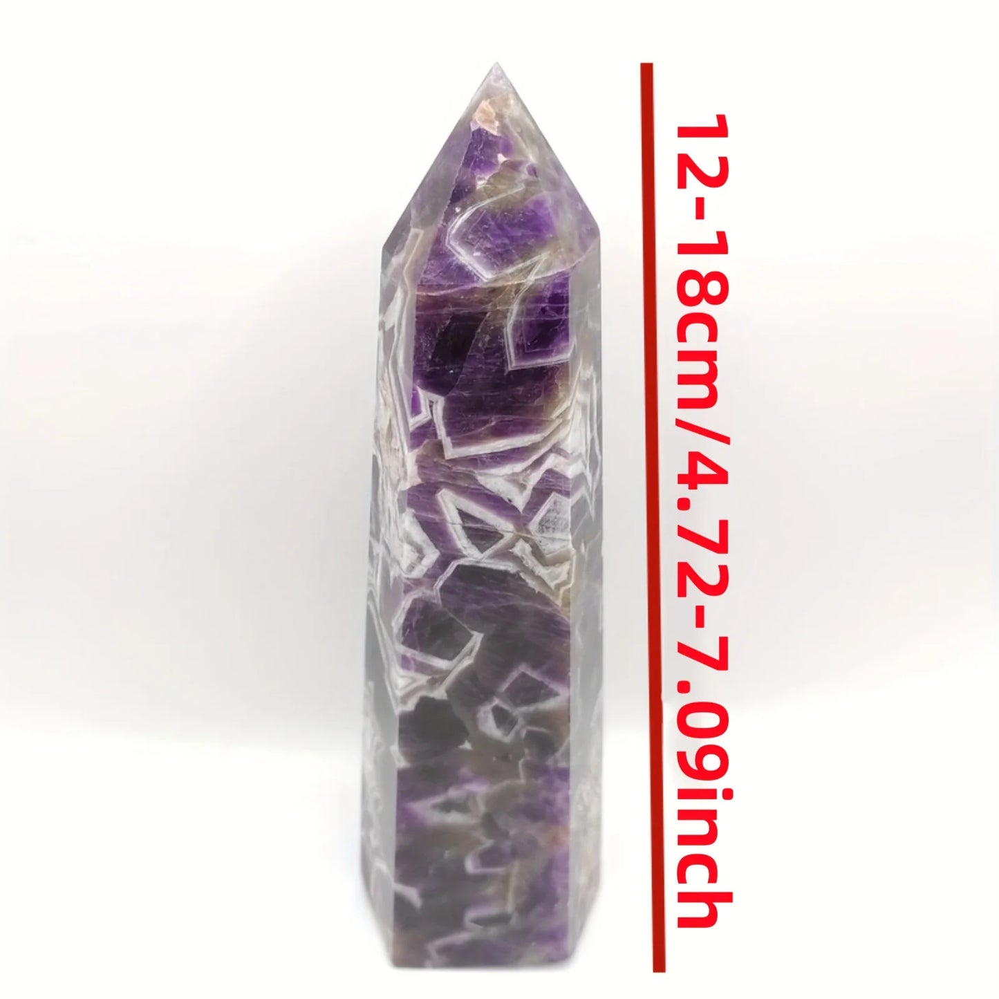 CrystalHola Dream Amethyst Wand Crystal Tower Home Decor