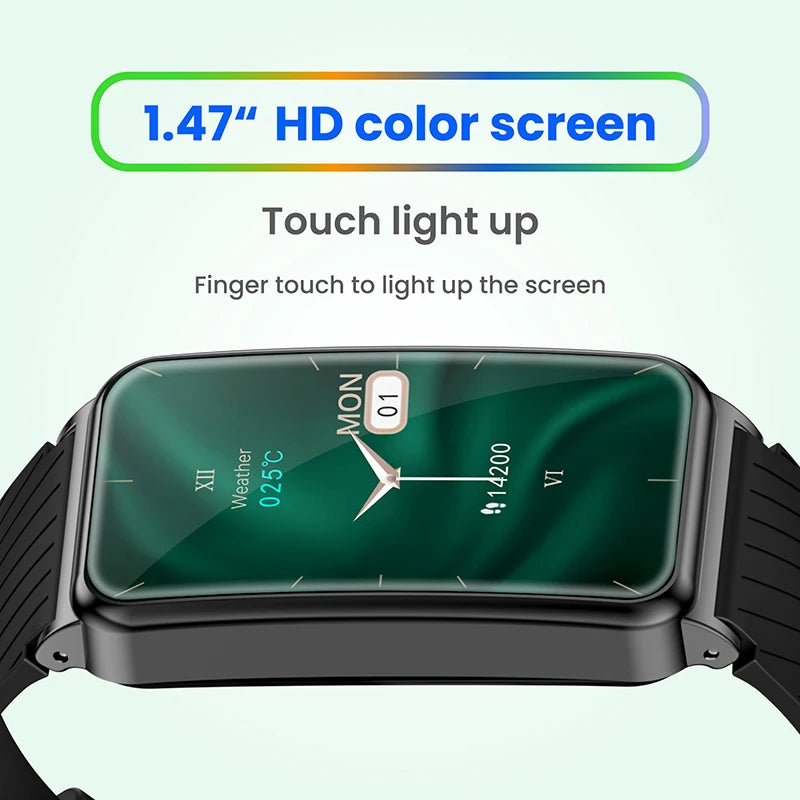 Smart Watch ECG Heart Rate Blood Pressure SpO2 Monitor