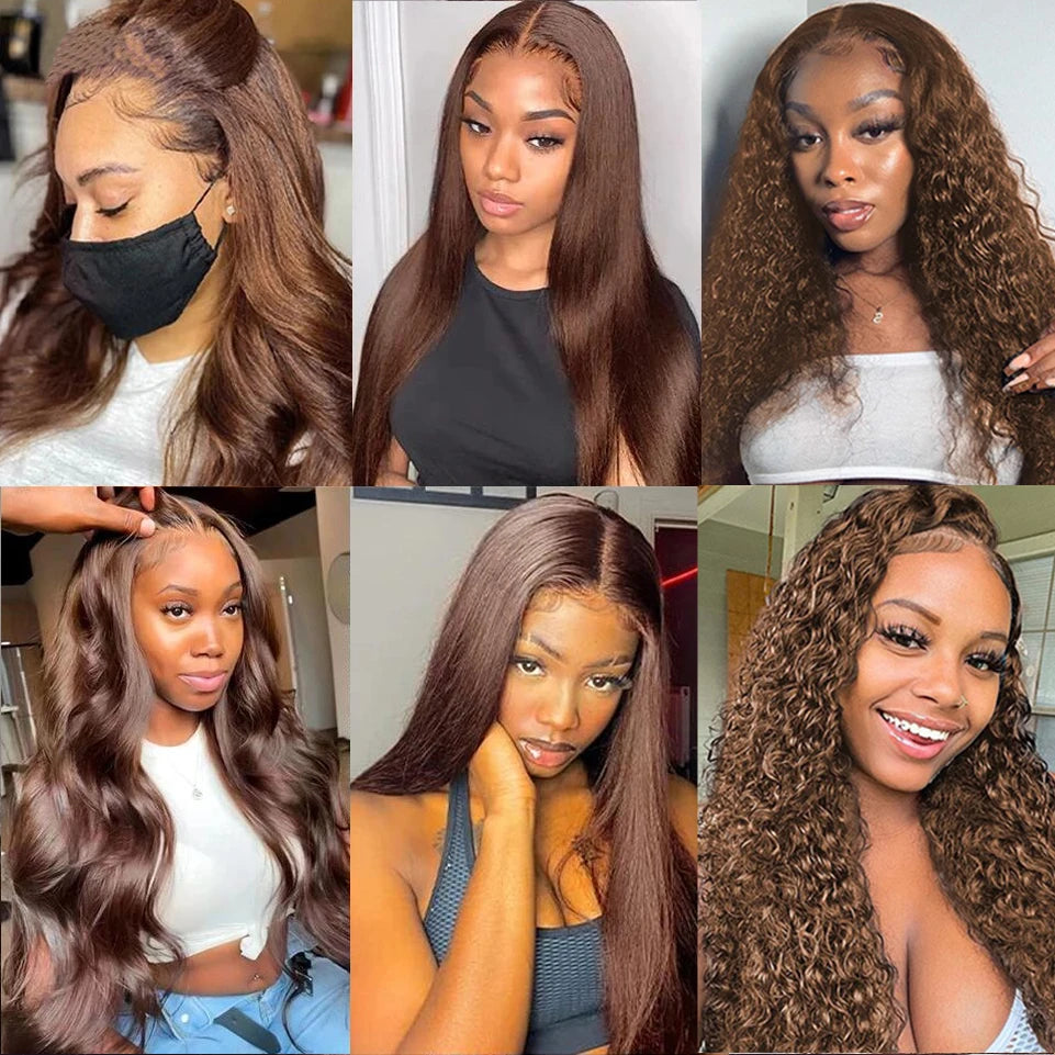 Hairvev Lace Front Human Hair Wig Body Wave Brazilian