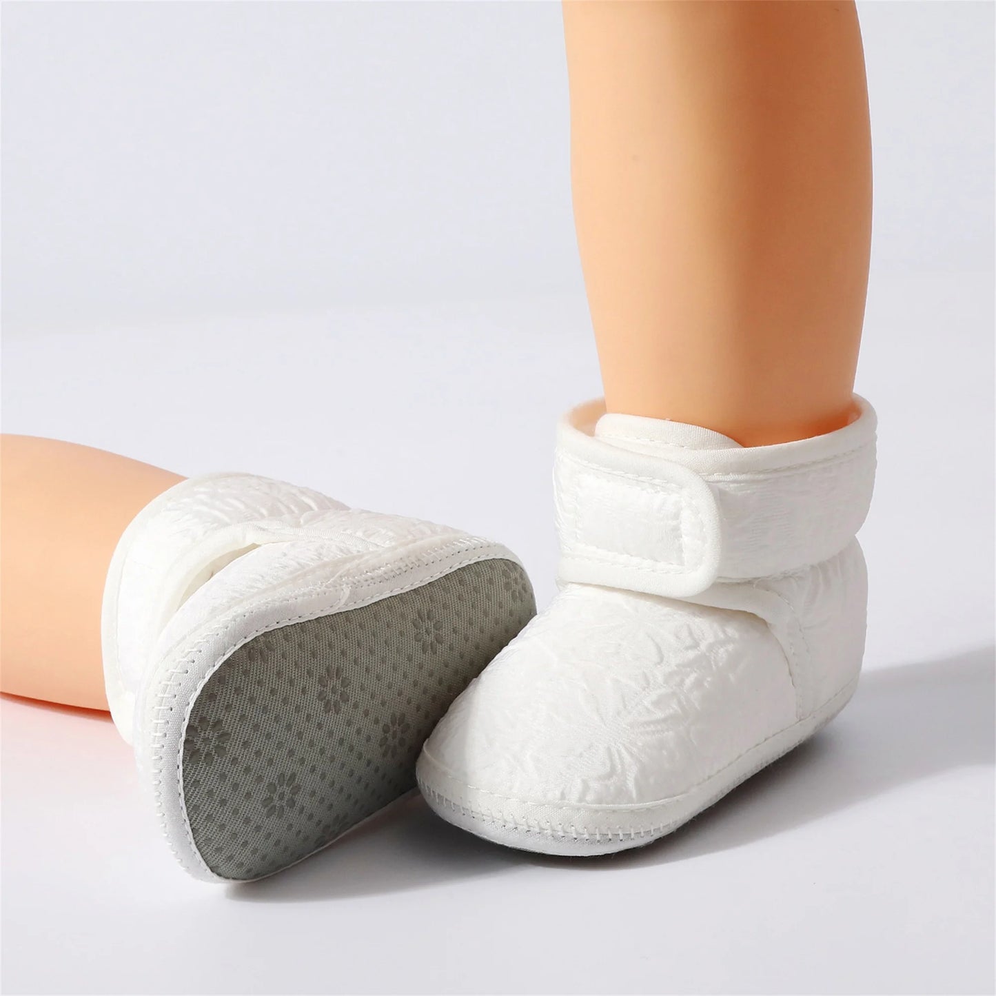 CN Guangdong Infant Winter Boots Cozy Soft Sole Anti Slip Shoes