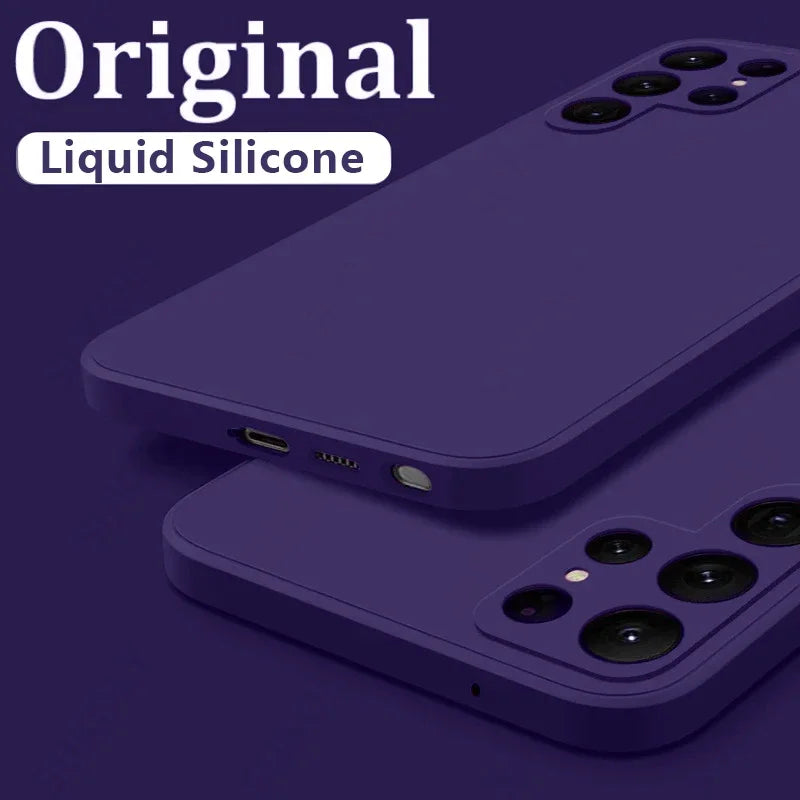 Design Shockproof Liquid Silicone Case For Samsung Galaxy