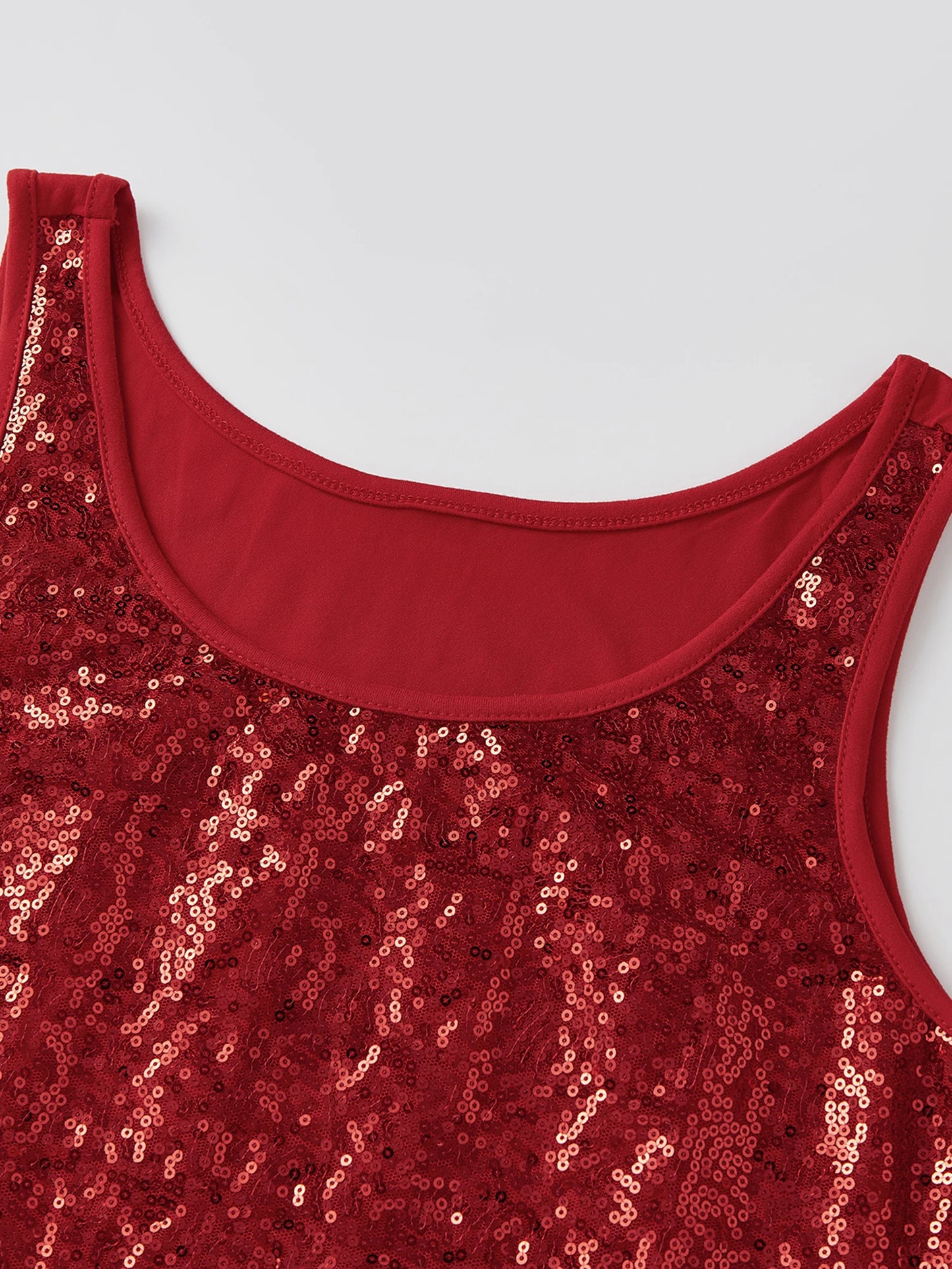 Hirigin Womens Velvet Tank Top Sleeveless Round Neck Shirt