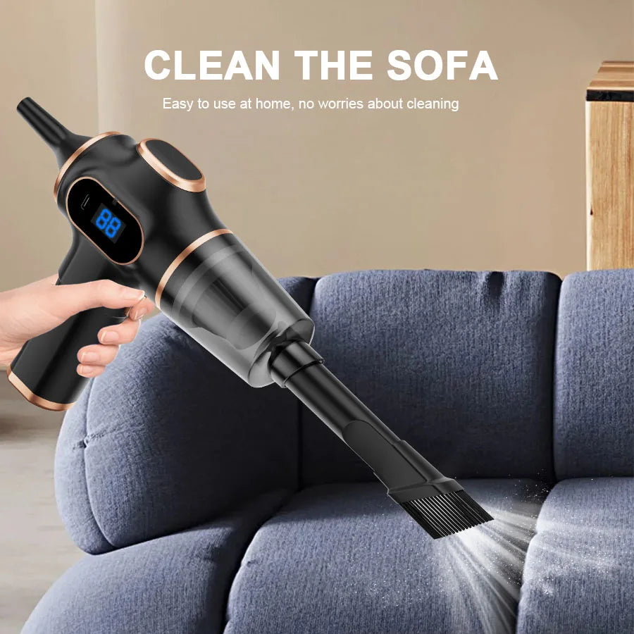 Abs Wireless Car Vacuum Cleaner High Power Mini Vacuum