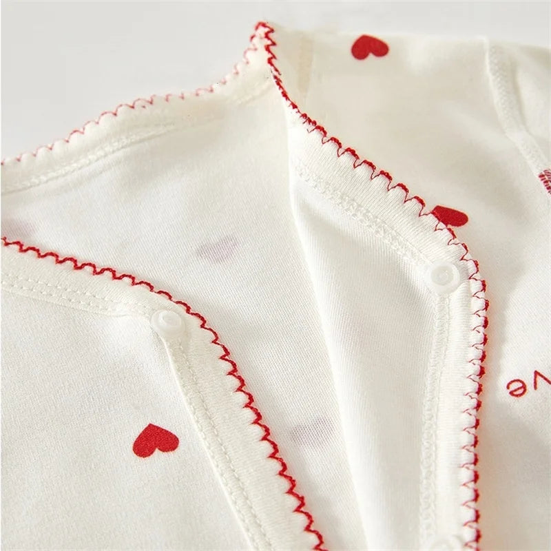 Lawadkacn Cotton Cute Romper For Newborn Baby Jumpsuit