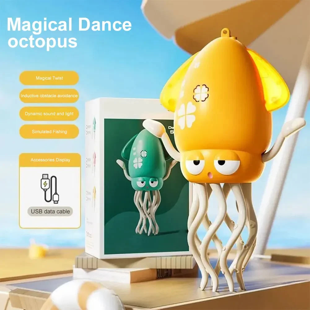 Dancing Octopus Electronic Pet Music Light Interactive Toy
