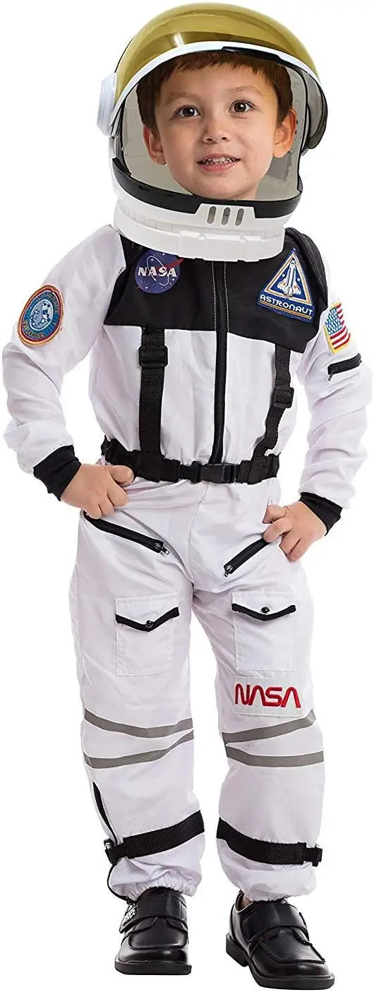 Joyfy Astronaut Costume With Helmet Space Suit For Toddler