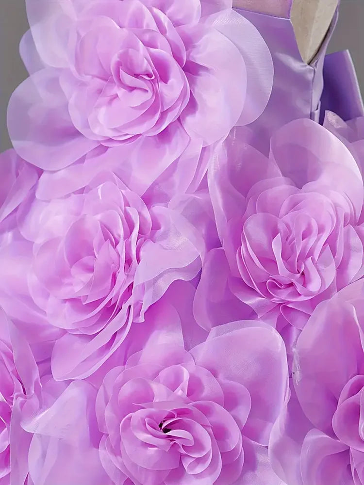 Girls Princess Dress Luxury Elegant Sleeveless Party Evening Ball Gown For Kids Children