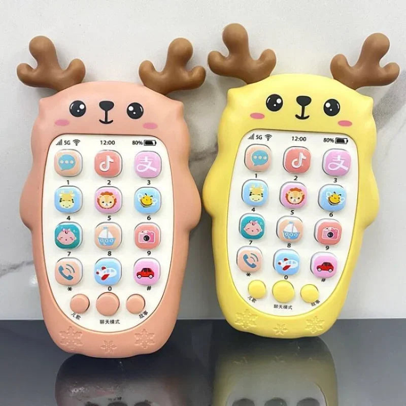 SMHXIANGQIANJIN Baby Phone Toys Bilingual Music Teether Toy