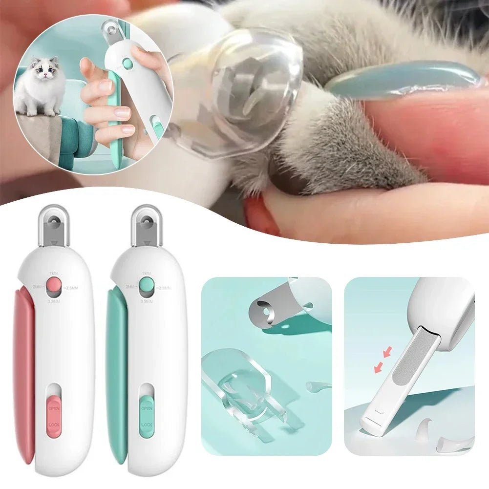 Professional Pet Cat Nail Clippers With Safety Lock