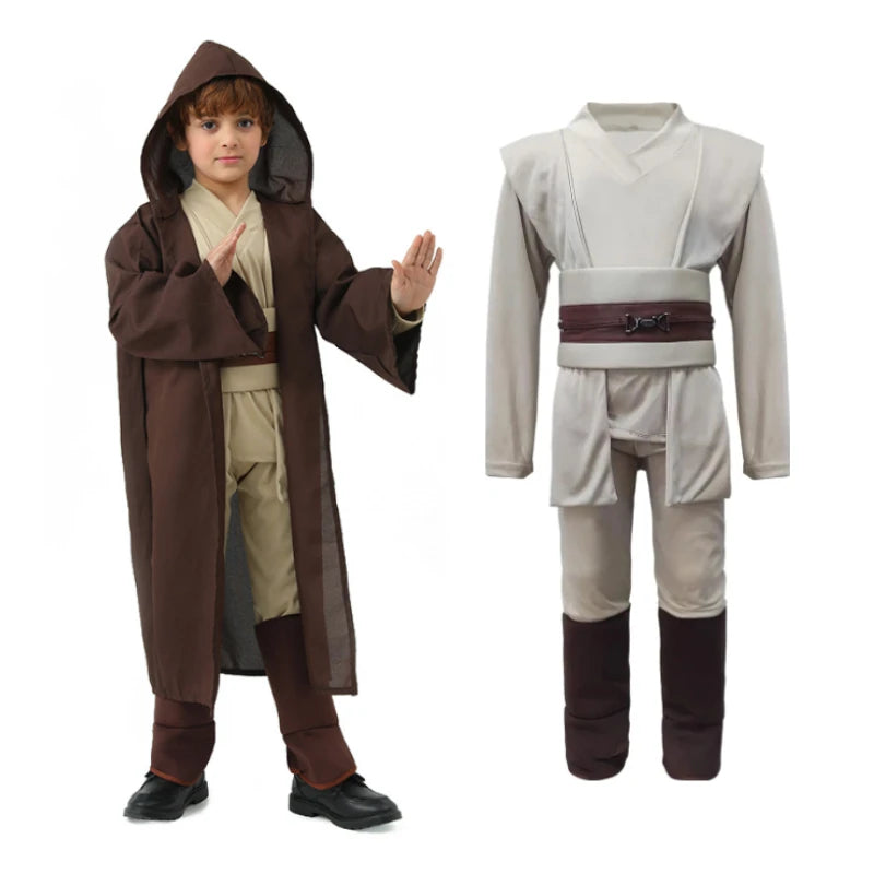 Zhejiang Jedi Warrior Cosplay Coat Pants Cloak Unisex
