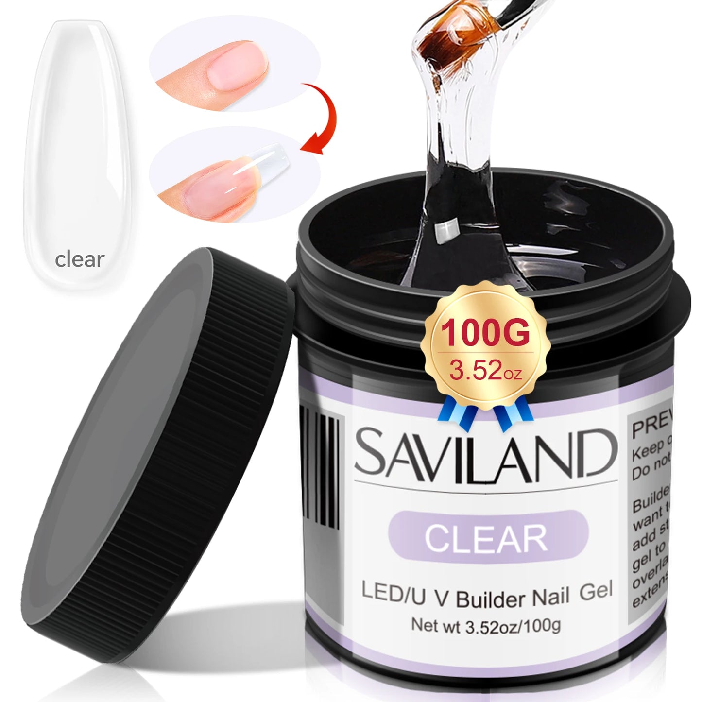 Saviland Builder Nail Gel for Nail Extensions