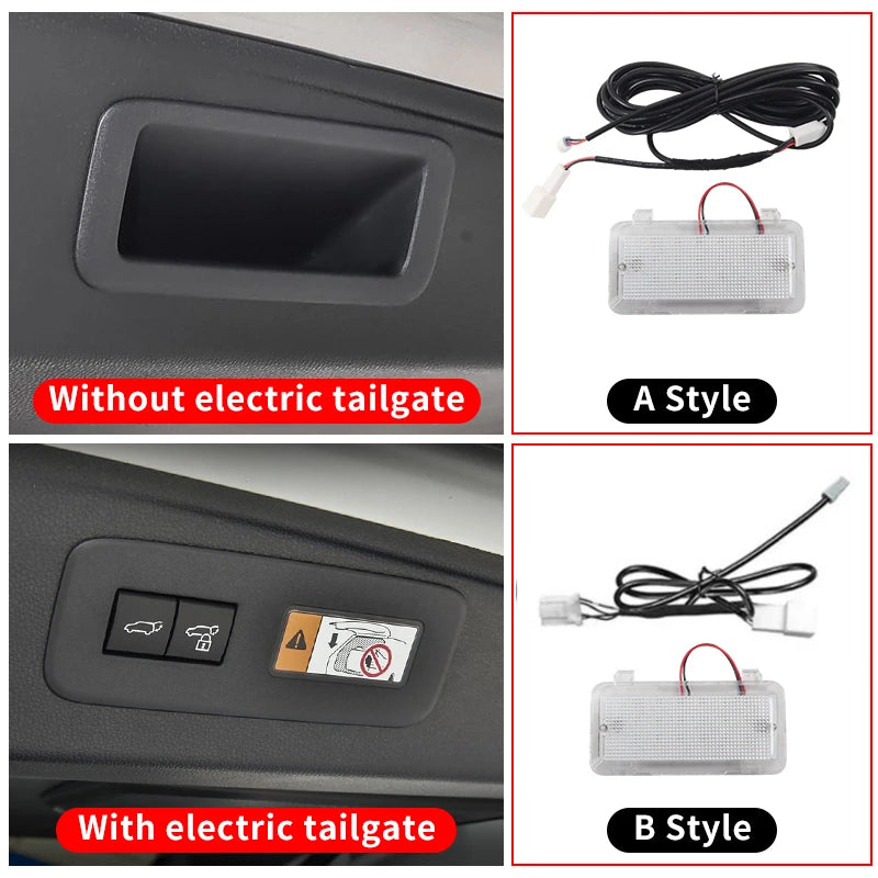 For Toyota Land Cruiser 2024-2025 Prado 250 Lexus 550 gx 550h Tailgate Illuminating Light Upgraded  Accessories ambient lighting