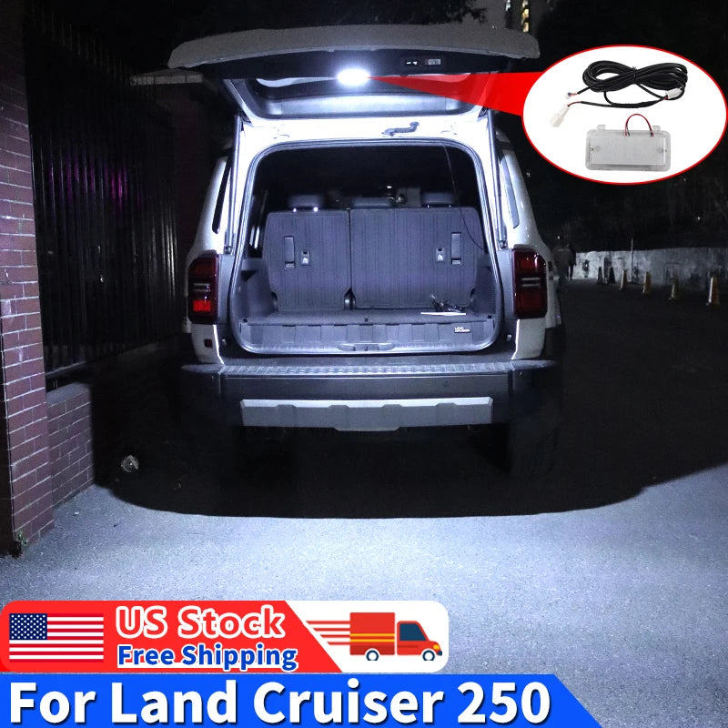 For Toyota Land Cruiser 2024-2025 Prado 250 Lexus 550 gx 550h Tailgate Illuminating Light Upgraded  Accessories ambient lighting