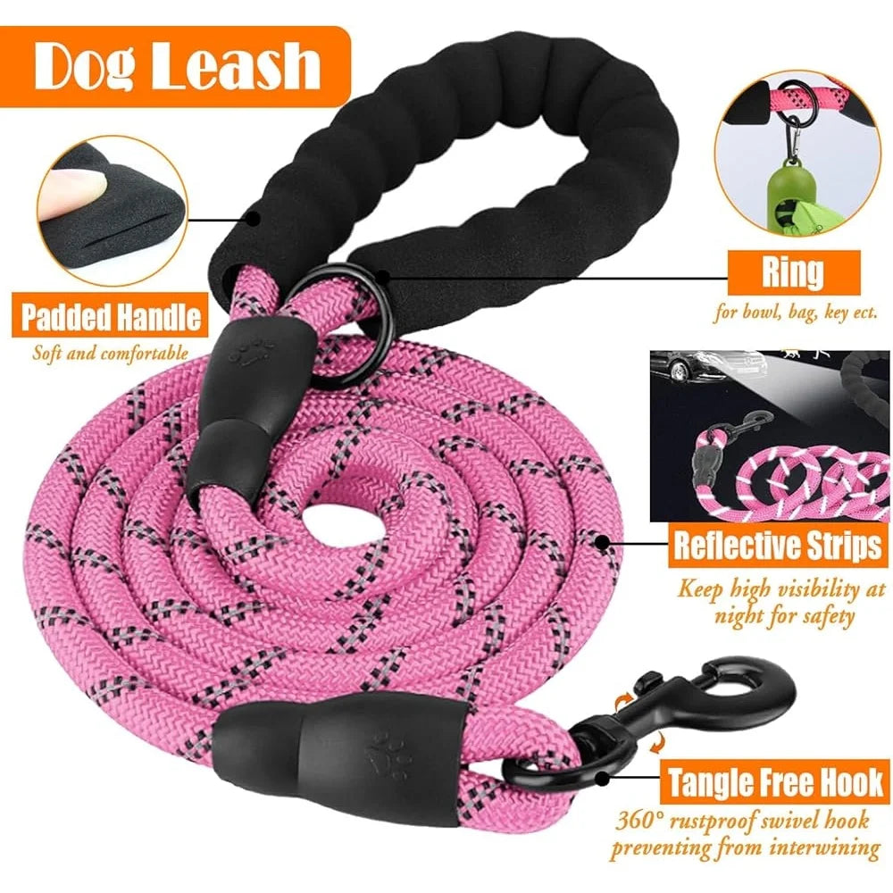 XMSJ Dog Harness Leash Set No Pull Training Travel Kit