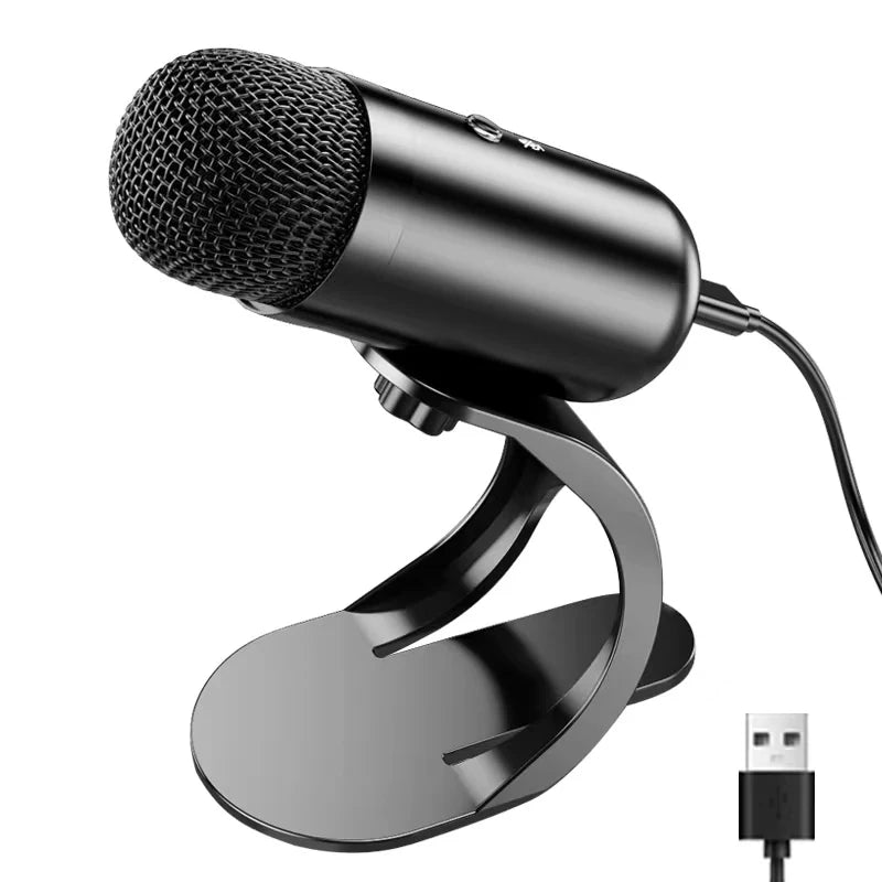 Popu Pine Wired Condenser Conference Microphone USB