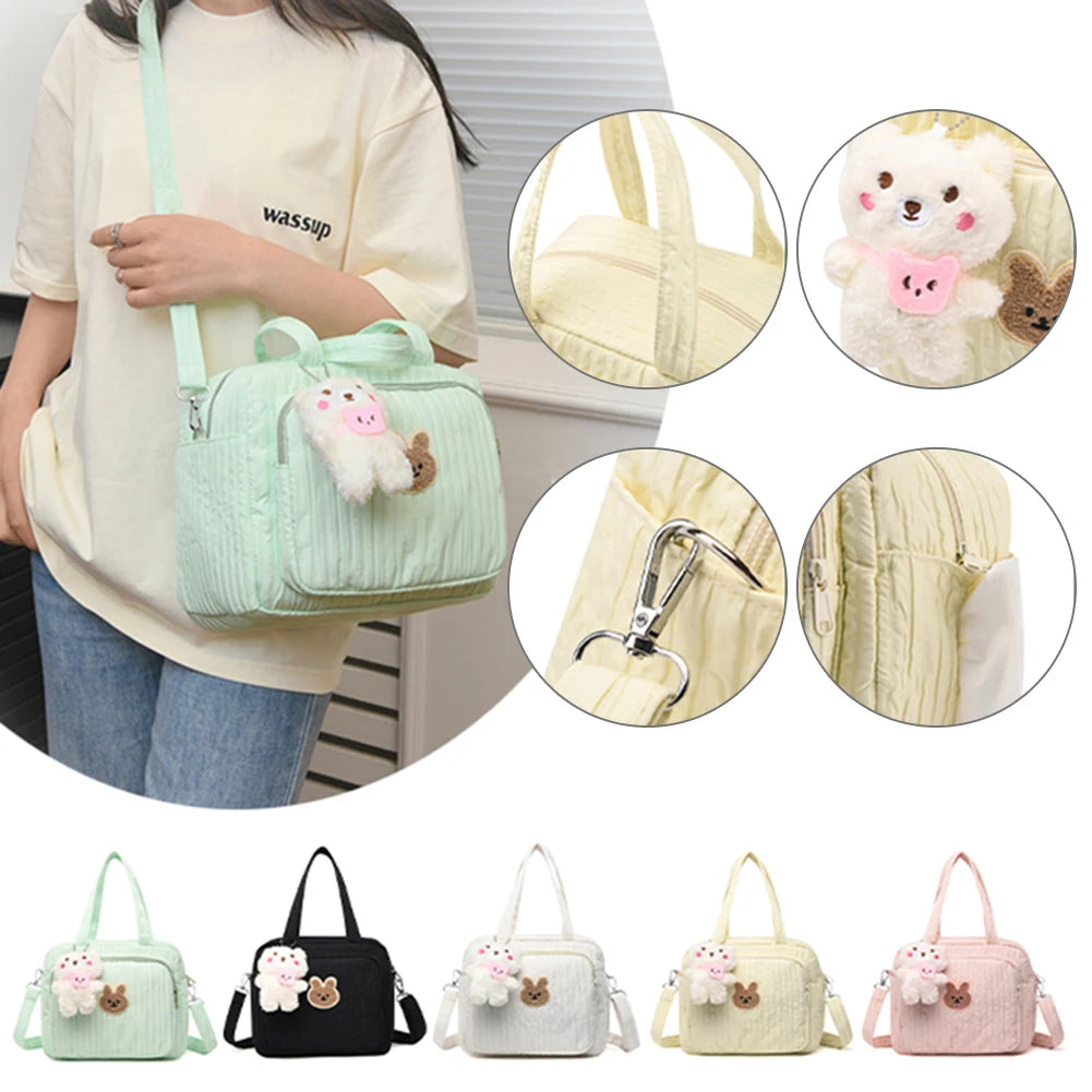 Cute Cartoon Diaper Bag For Moms Nylon Organizer Tote