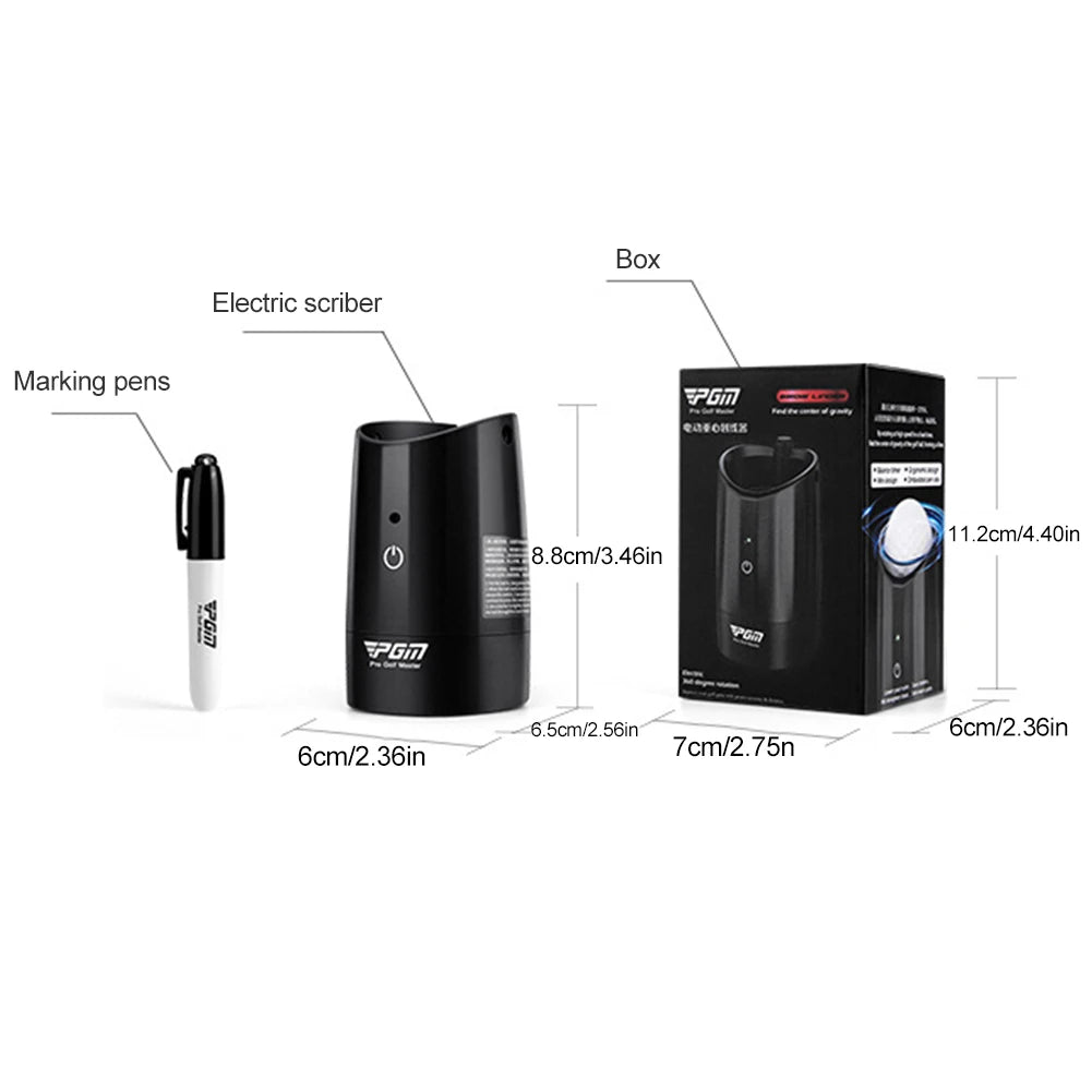 APWIKOGER Golf Electric Scriber Ball Marker For Golfers