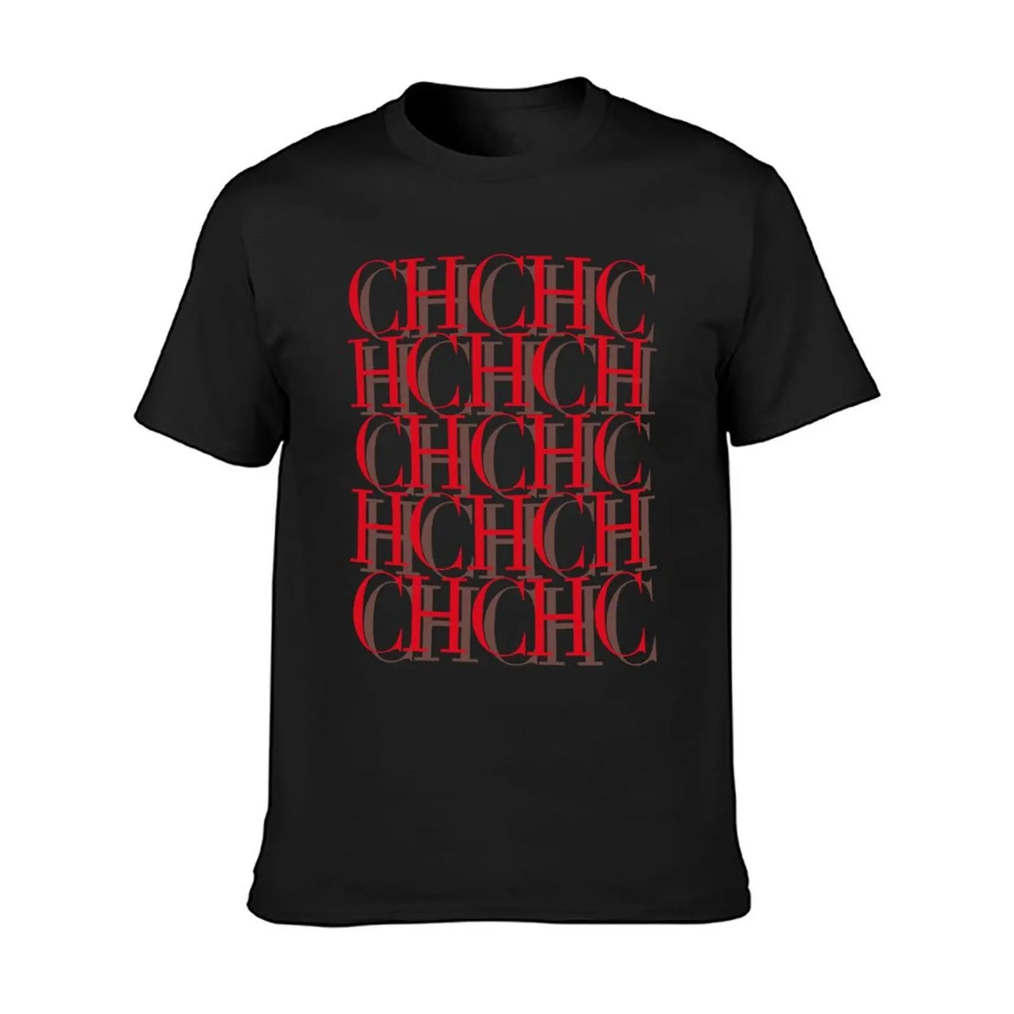 CHCH Mens Street Tshirt Print Tees Casual Summer Tee