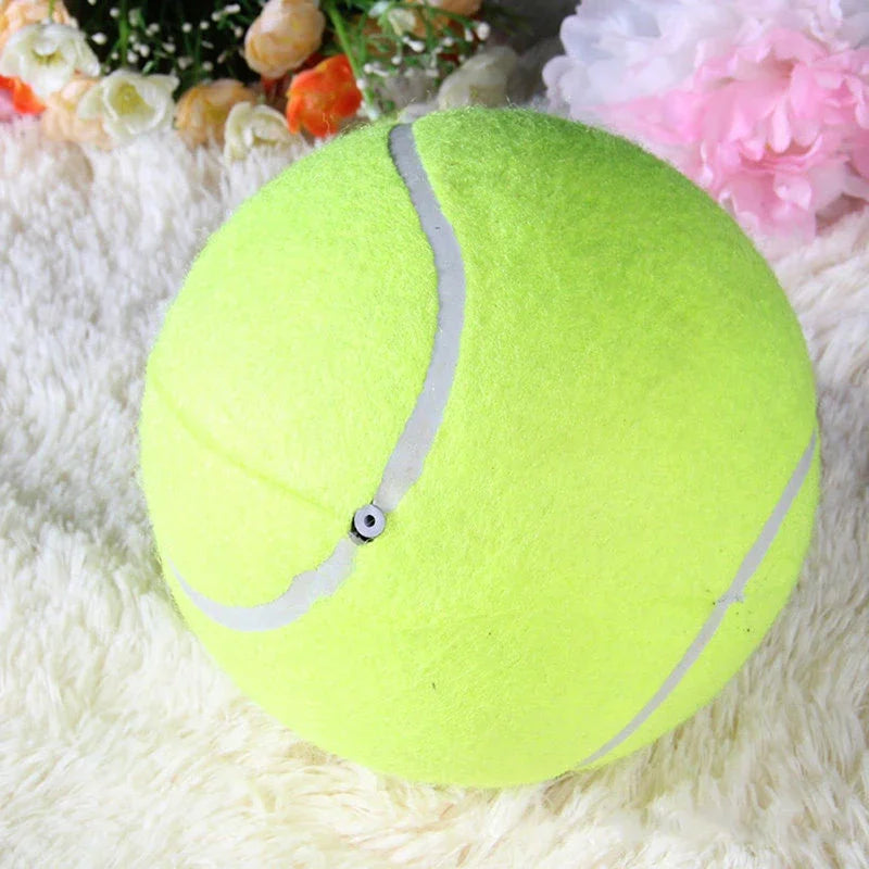 Shunmaii Giant Tennis Ball Dog Chew Toy Inflatable Outdoor