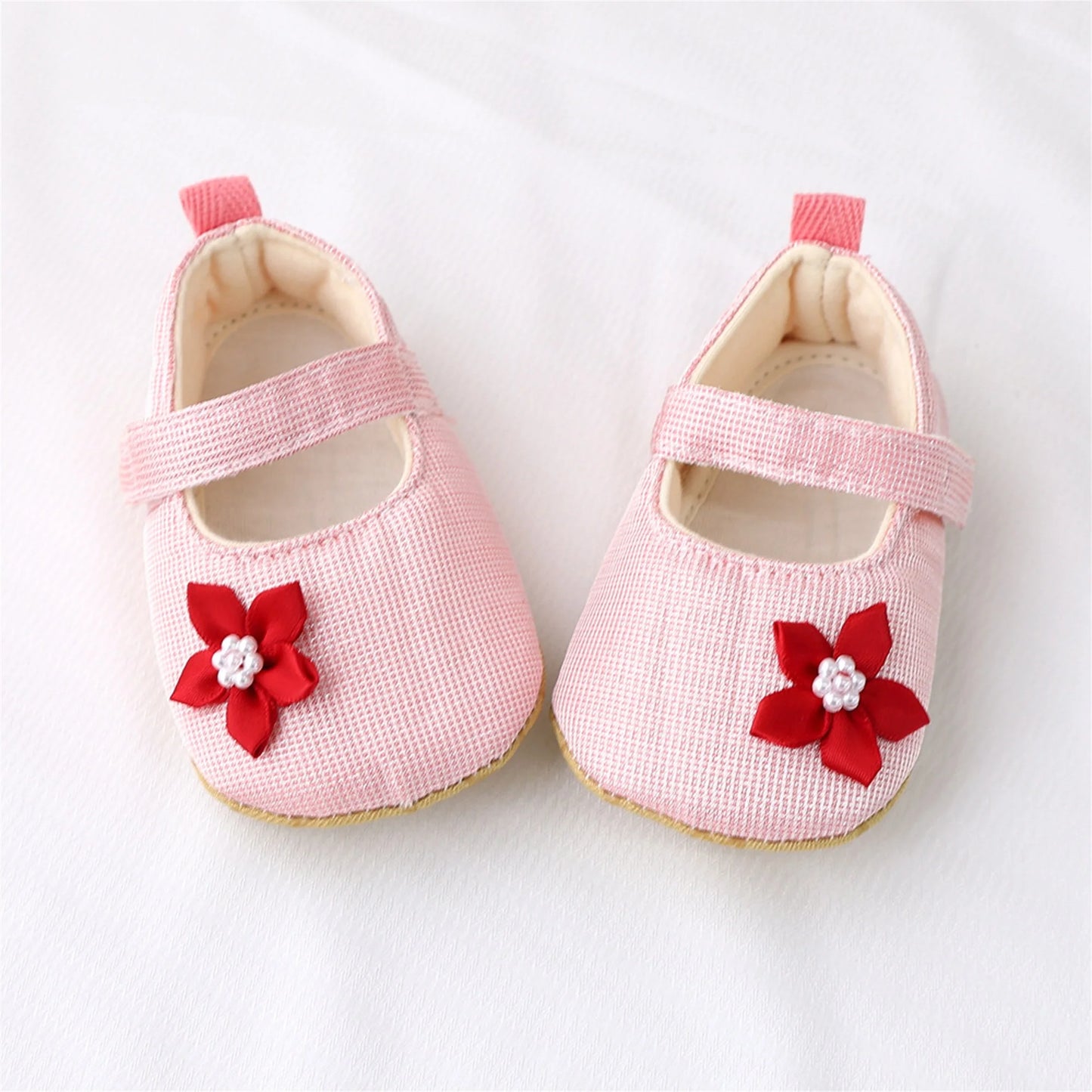 Mary Jane Baby Shoes First Walker Non Slip Sole Unisex