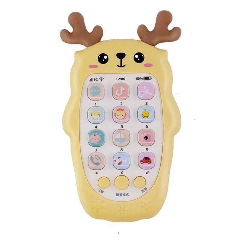 SMHXIANGQIANJIN Baby Phone Toys Bilingual Music Teether Toy