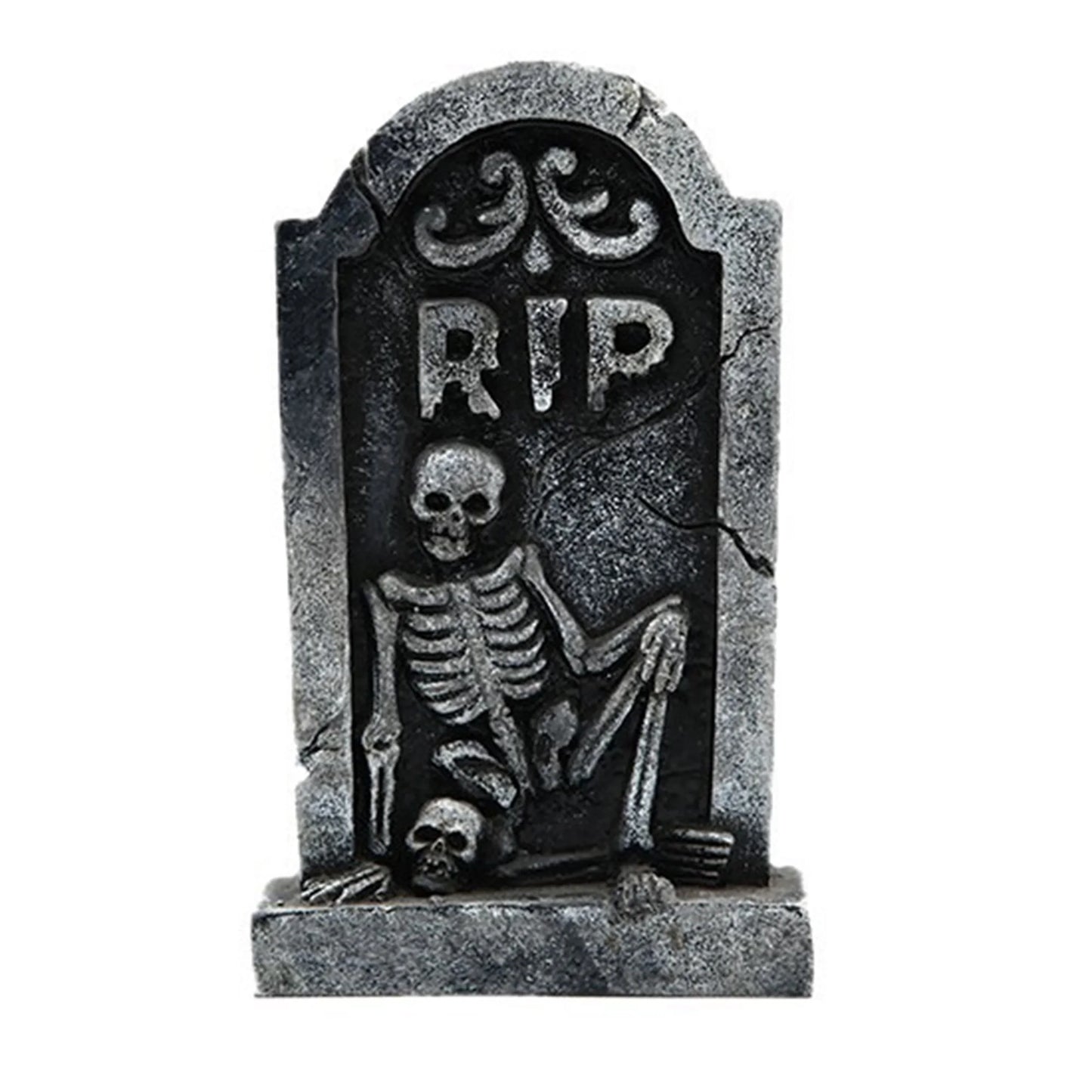 Hign-concerned Halloween Resin Figurines Ghostly Decor Skull