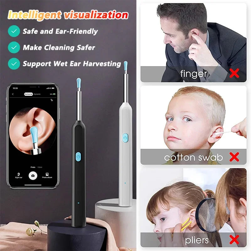 South Moon Visual Ear Wax Cleaner With Camera Endoscope
