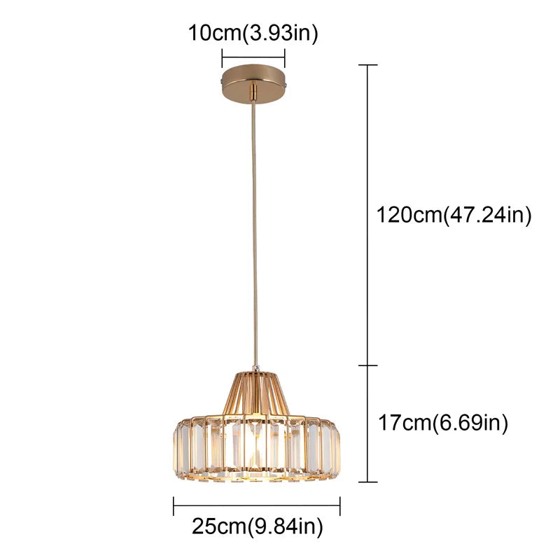 Creative Crystal Led Chandelier Light Indoor Plafon Lustre Pendant Ceiling Lamp In The Kitchen Home Decor Hanging Lamp Luminaire