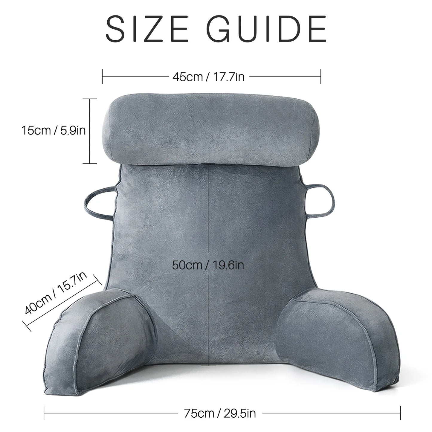 Guangdong Reading Bed Rest Pillow Headboard Cushion