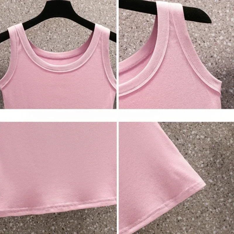 Casual Cotton Tank Top For Women Sleeveless Camisole