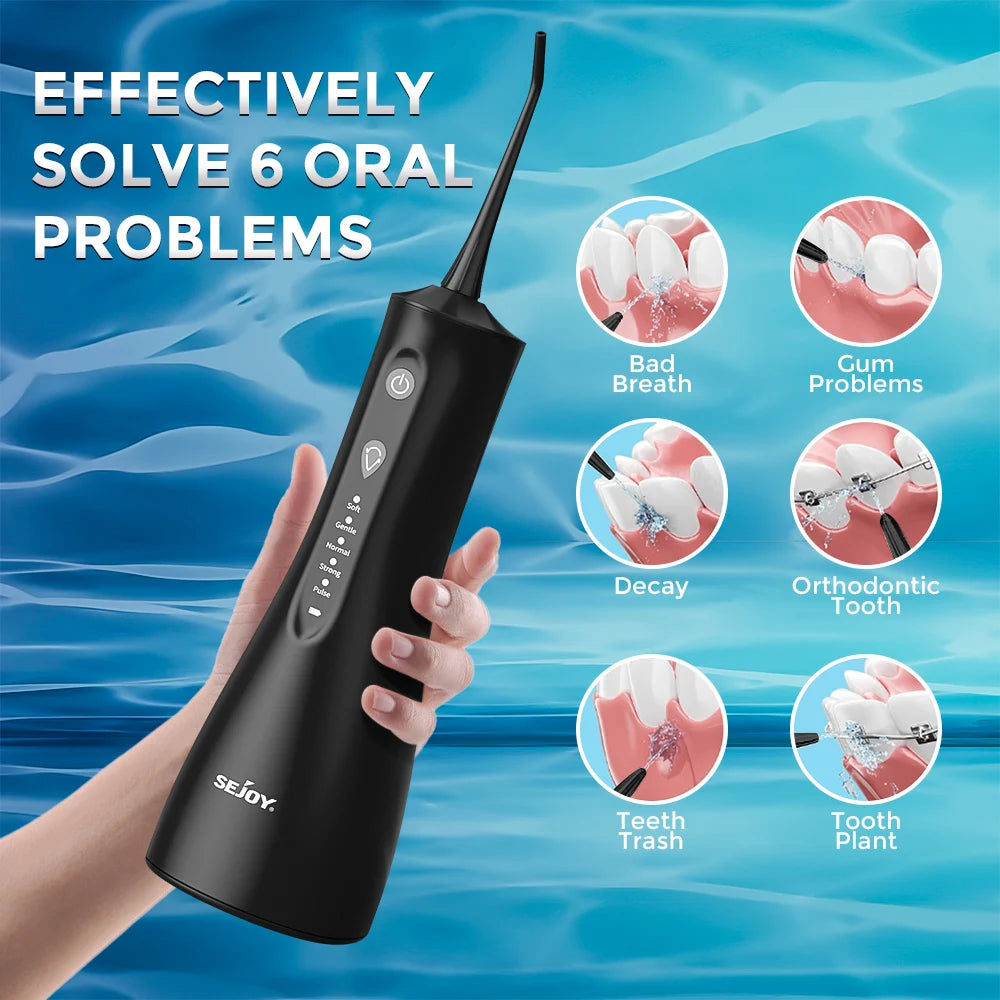 SEJOY Water Flosser Professional For Teeth Gums Braces