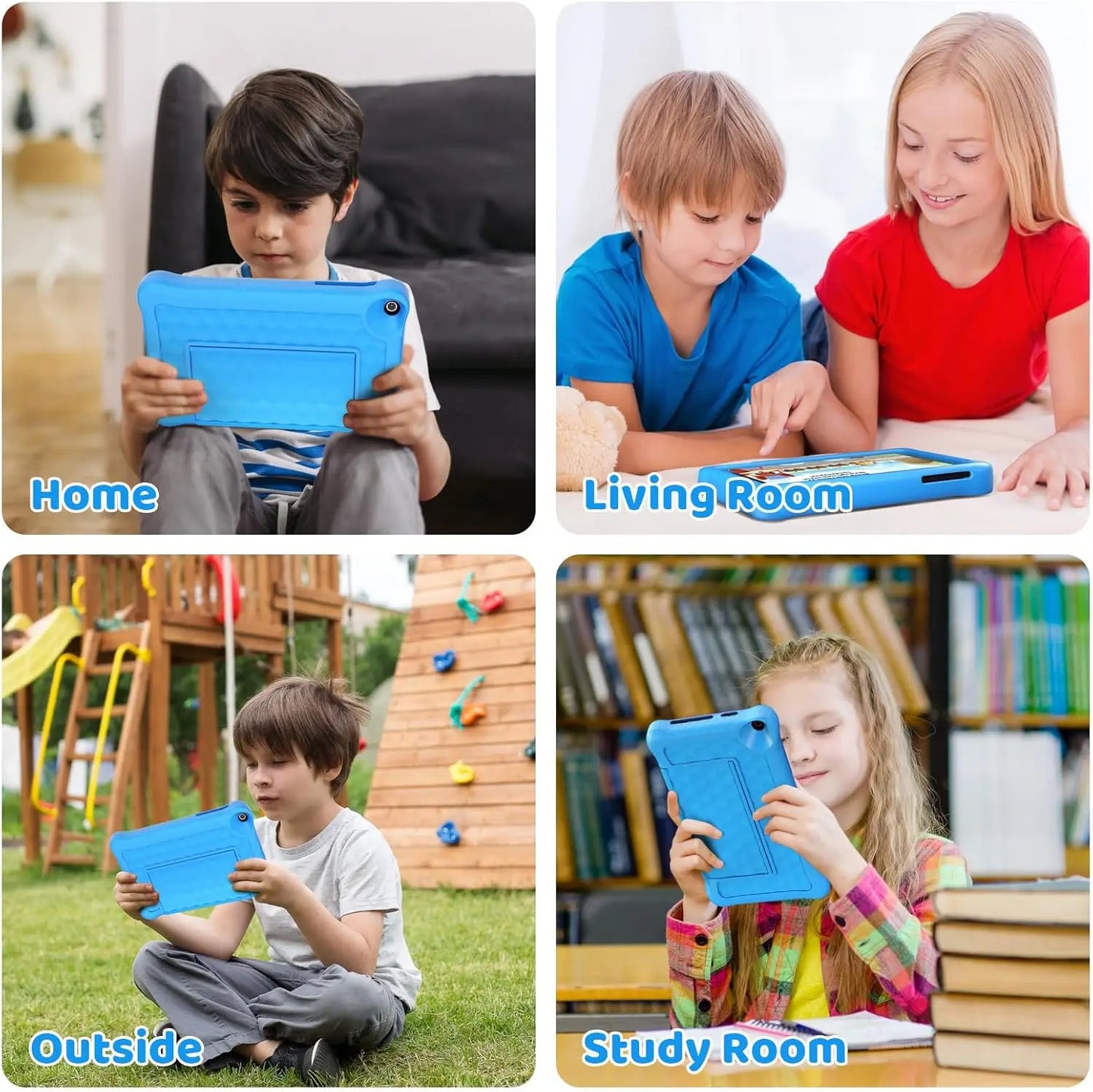 URAOC Kid Tablet Android 12 ParentalControl 2GB RAM 64GB ROM