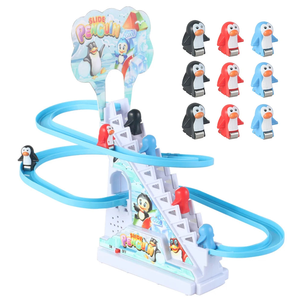 Electric Dinosaur Track Slide Toy Educational Kids Learning