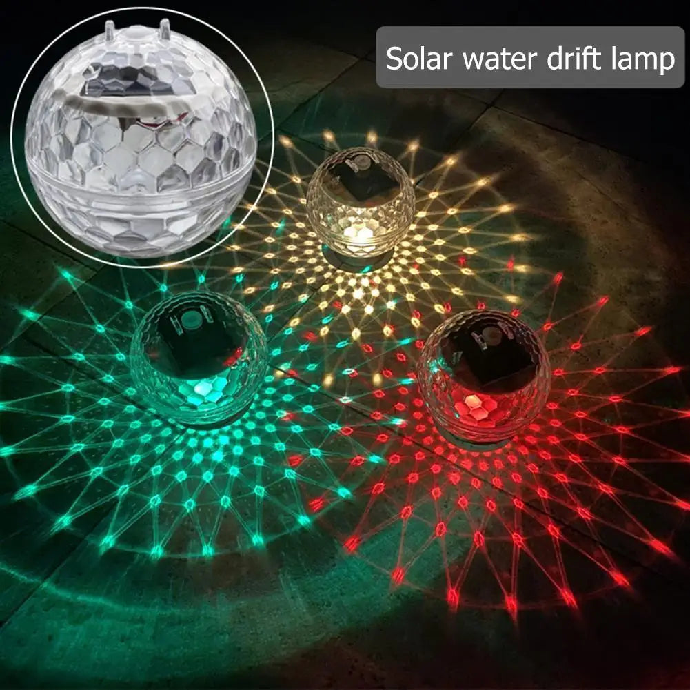 ALLOYSEED Solar Powered Pond Floating Light For Garden Decor