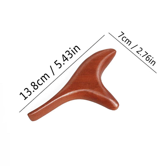 Massager For Body Wooden Massage Stick Set Acupuncture Massage SPA Therapy Tool Point Acupoint Stick Treatment Guasha Relax