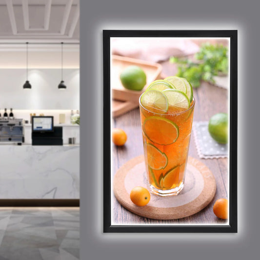 Hign-concerned 110V LED Advertising Light Wall Mounted Poster Frame