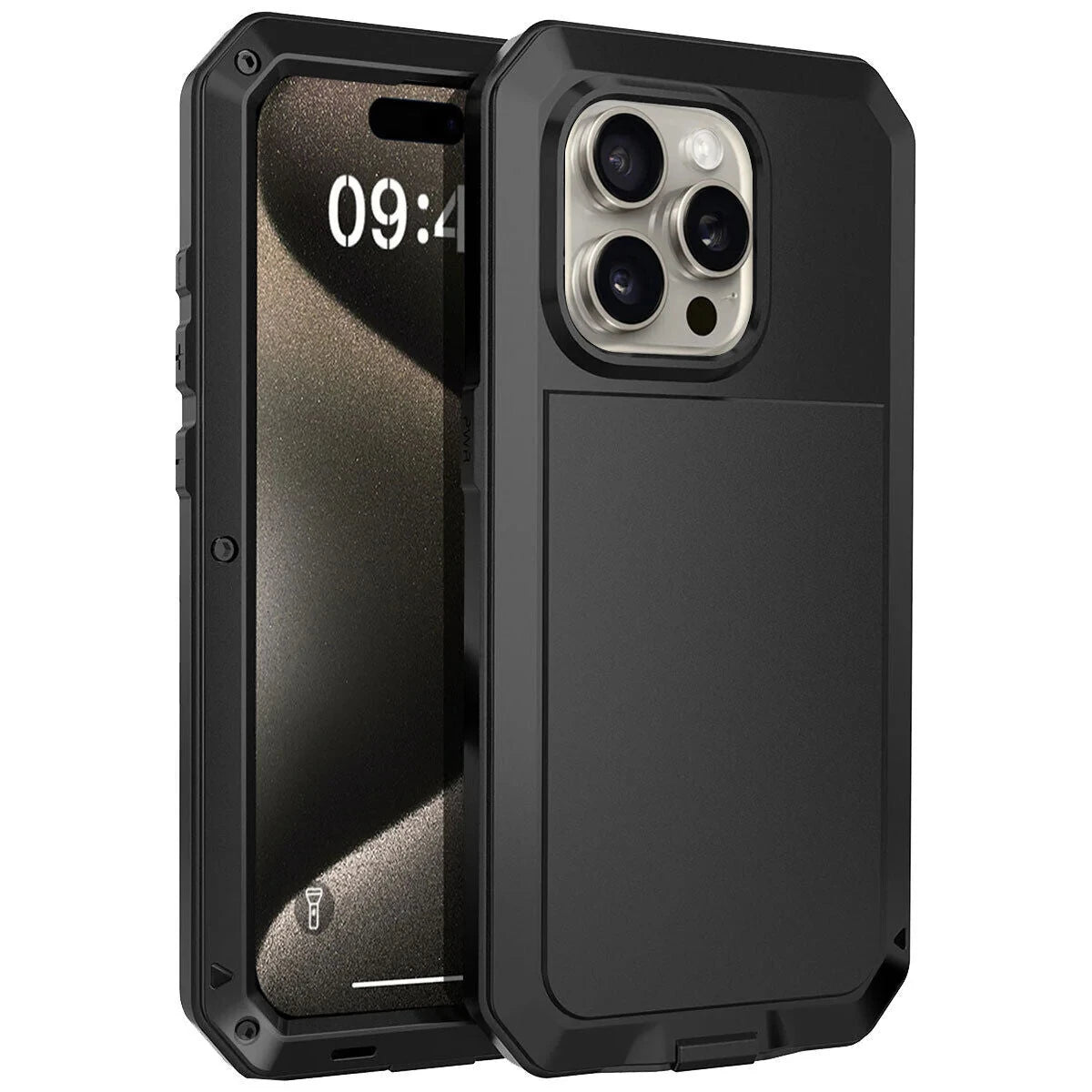 WeFor Armor Aluminum Shockproof Phone Case for iPhone